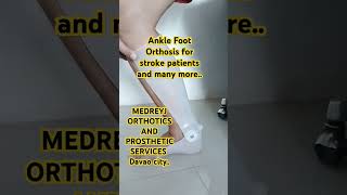 ANKLE FOOT ORTHOSIS  MEDREYJ ORTHOTICS AND PROSTHETIC SERVICES  DAVAO CITY [upl. by Vihs796]