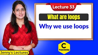 C33 Introduction to Loop in C Language  Need of loops C Language Tutorials [upl. by Stedman795]