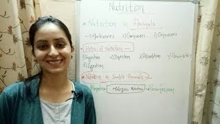 Nutrition  Life Processes part2  Biology class 10  Lecture 17 [upl. by Bealle]