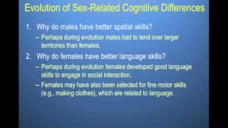 Chapter 15 part 5 Gender amp handedness differences in the brain [upl. by Colan196]