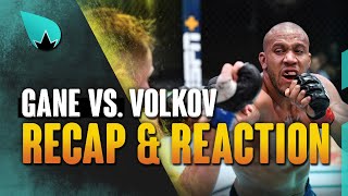 UFC Ciryl Gane vs Alexander Volkov  RECAP amp REACTION [upl. by Lissa766]