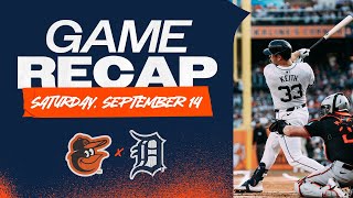 Tigers vs Orioles Highlights  91424 [upl. by Suter566]