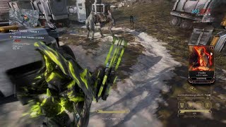 Warframe ProfitTaker Phase 1Exploiter Fail [upl. by Neelie]