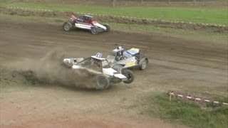 Autocross Ledde 2012 Crash Helmut Vieker [upl. by Suolhcin]