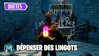 Dépenser des lingots  Fortnite  Saison 7  Défi Quête Guide [upl. by Newton856]