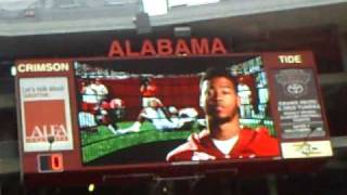 Alabama National Championship Celebration at BryantDenny Stadium [upl. by Lehcar]