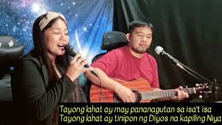 Pananagutan  Live Acoustic Cover  Selina Joycee amp Elexir [upl. by Ecineg]