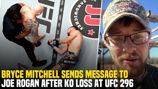 Bryce Mitchell Reacts to Joe Rogan’s Comments at UFC 296 [upl. by Bonns]