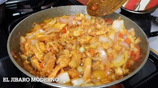 HACIENDO UNA DE LAS RECETAS DE BACALAO MAS UTILIZADAS EN PUERTO RICO BACALAO GUISADO [upl. by Rodama]