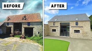 TIMELAPSE RENOVATION 3 ans dune grange en 30 minutes [upl. by Whalen]