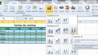 Tutorial Insertar grafico de 3 ejes [upl. by Zeugirdor202]