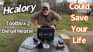 “Hcalory” New amp Improved Toolbox 2 Portable Diesel Heater [upl. by Gussi868]