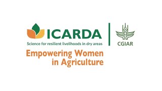 ICARDA Women Empowerment in agriculture [upl. by Enram]