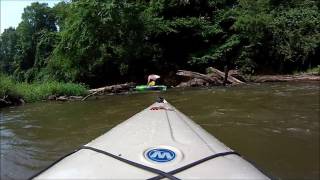 Kayaking The Hatchie from Henson Springs to Sulligent [upl. by Ynos]