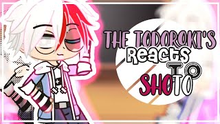 🌸 Todoroki family reacts to Tododeku🌸Gay ships and nice Endeavour [upl. by Akinar94]