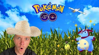 🔴✨SATURDAY Stream Harvest Festival Event amp SHINY Smoliv✨  Pokemon GO Live🔴 [upl. by Ymmik]