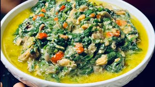 COMMENT CUISINER LES ÉPINARDS VERTS SANS BICARBONATE  LÉGUME VERT CONGOLAISE À LA CUISINE [upl. by Goff]