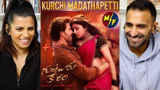 Kurchi Madathapetti Full Video Song Reaction  Guntur Kaaram  Mahesh Babu  Sreeleela  Trivikram [upl. by Susi]