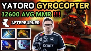 🔥 YATORO GYROCOPTER Safelane Highlights 736c 🔥 Insane Damage Gyrocopter  Dota 2 [upl. by Sukcirdor]