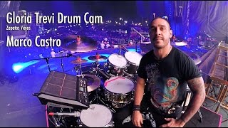 Gloria Trevi Zapatos Viejos Marco Castro Drum Cam Carnaval Veracruz 2015 [upl. by Lennox]