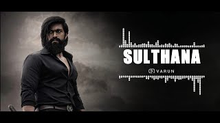 KGF Chapter 2  Sulthana Ringtone  VARUN [upl. by Enej]