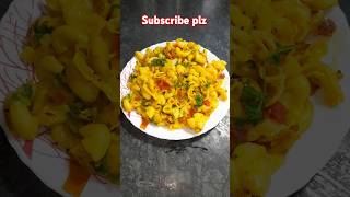 Best and New haldi wali macaroni  make this recipe in your kids tiffin  cooking shorts [upl. by Netniuq]