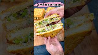 Lentil Toast Recipe  Sandwich Recipe  Breakfast Recipe  Snack Recipe  Cooking CH [upl. by Mccoy]