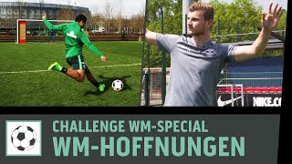 WMHoffnungen der DFBElf  WM 2018  FußballChallenges mit Werner Gnabry amp Co  Kickbox [upl. by Shabbir]