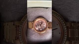 Watch TimexUSA watch timex timexwatches rosegold asmrunboxing flipkart bigbillionday2024 [upl. by Yxel796]