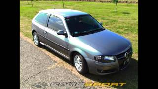 CañoSport  Volkswagen Gol Power 16 con escape completo silenPro [upl. by Eerrehs899]