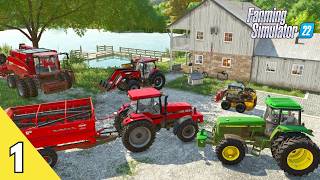 Starting The Most Relaxing Playthrough Ever  White Farm EP1  Farming Simulator 22 [upl. by Aivekahs]