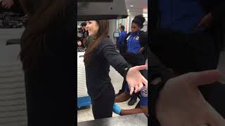 Random TSA pat down and frisk search [upl. by Voss]