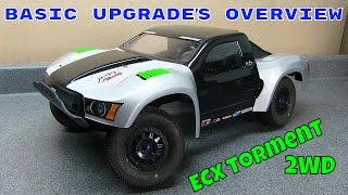 ECX Torment 2WD Basic Bashing SCT Complete Overview [upl. by Dublin]