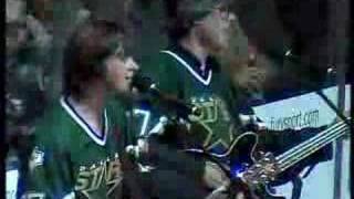 THE OLD 97s TIMEBOMB live at DALLAS STARS GAME [upl. by Claudian]