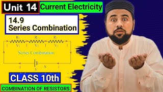 Combination of Resistors  Class 10 Series Combination  Effective Resistance of Series Circuit [upl. by Adnamas]