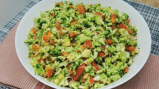 BrokkoliApfelSalat  Vitaminkur pur 😋 [upl. by Yemerej368]