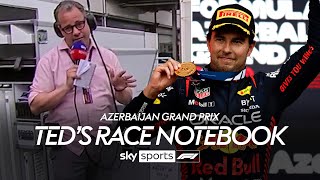 Teds Azerbaijan Grand Prix Race Notebook 📒 [upl. by Tteltrab]