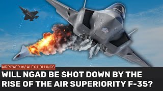 Could the F35 replace NGAD in the air superiority role [upl. by Trin]