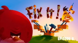 Fix it  Angry Birds Toons  Ep 8 S 3 [upl. by Todd]