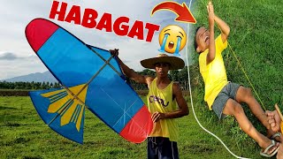 HABAGAT vs SARANGGOLA KAYA NG SARANGGOLA KO😱 [upl. by Kcirnek]