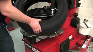 Tire Machine Tire Remove amp Install [upl. by Nunes]