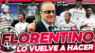 FLORENTINO PÉREZ FICHAJES REAL MADRID EL ARTE DE LA GESTIÓN DEPORTIVA realmadrid [upl. by Leonsis]