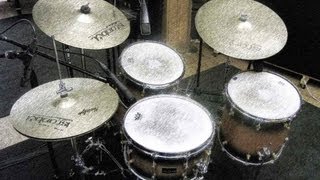 Christos Asonitis and Gabriel Apollon custom maple drumset [upl. by Patsy861]