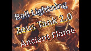 Diablo 4 S3  Ball Lightning Zeus Tank 20  Ancient Flame  Ravenous [upl. by Brietta]