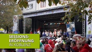 Sessionseröffnung auf dem Münzplatz in Koblenz [upl. by Curtice435]