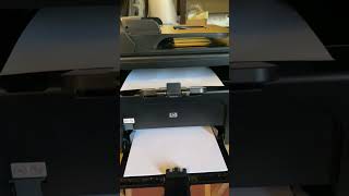 Laserjet m1212nf MFP Printer testing the printing function [upl. by Aerdnek]