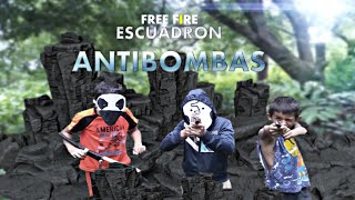 ESCUADRON ANTIBOMBAS LA PELICULA FREE FIRE [upl. by Rehotsirk]