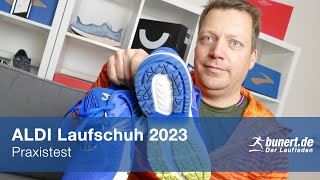 Der neue ALDI Laufschuh 2023  Praxistest mit Martin von bunert  bunertde [upl. by Margaretha]