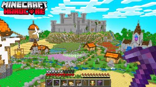 Jai construit un ROYAUME MÉDIÉVAL sur Minecraft Hardcore [upl. by Asilem]