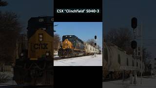 CSX “Clinchfield” SD40 [upl. by Annayar]